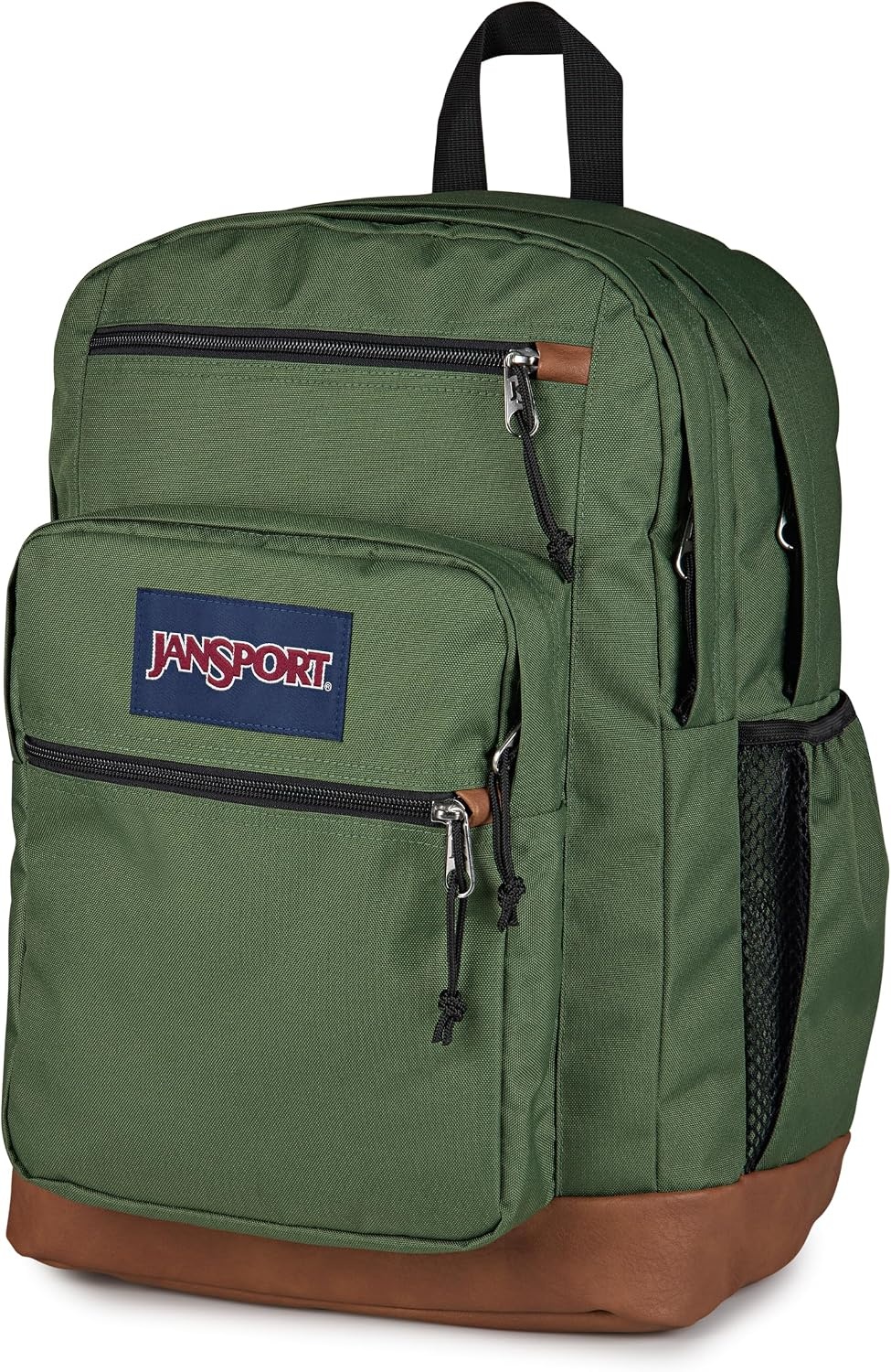 image:imageJanSport Cool Backpack with 15inch Laptop Sleeve Large Computer Bag Rucksack with 2 Compartments Ergonomic Straps Faded SageCargo Green