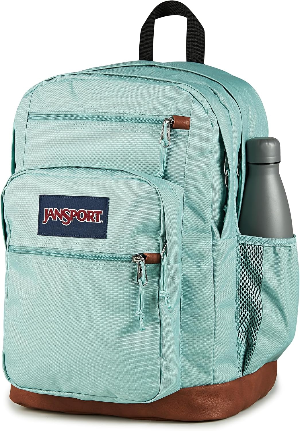 image:imageJanSport Cool Backpack with 15inch Laptop Sleeve Large Computer Bag Rucksack with 2 Compartments Ergonomic Straps Faded SageFaded Sage