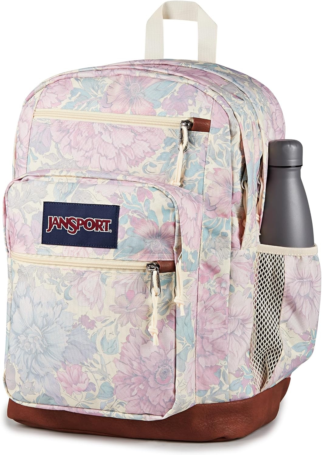 image:imageJanSport Cool Backpack with 15inch Laptop Sleeve Large Computer Bag Rucksack with 2 Compartments Ergonomic Straps Faded SageFaded Tapestry