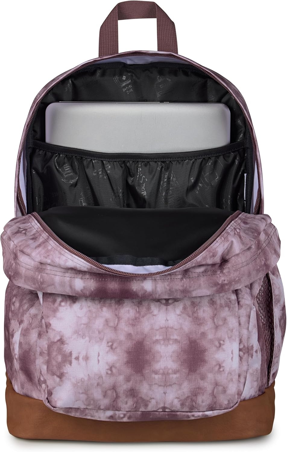 image:imageJanSport Cool Backpack with 15inch Laptop Sleeve Large Computer Bag Rucksack with 2 Compartments Ergonomic Straps Faded SageIce Dye Mahogany HazeWhite