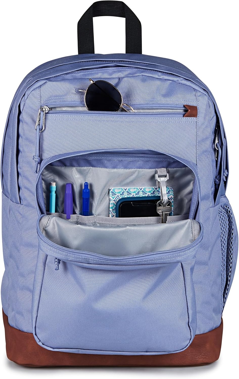 image:imageJanSport Cool Backpack with 15inch Laptop Sleeve Large Computer Bag Rucksack with 2 Compartments Ergonomic Straps Faded SageLavender Ash