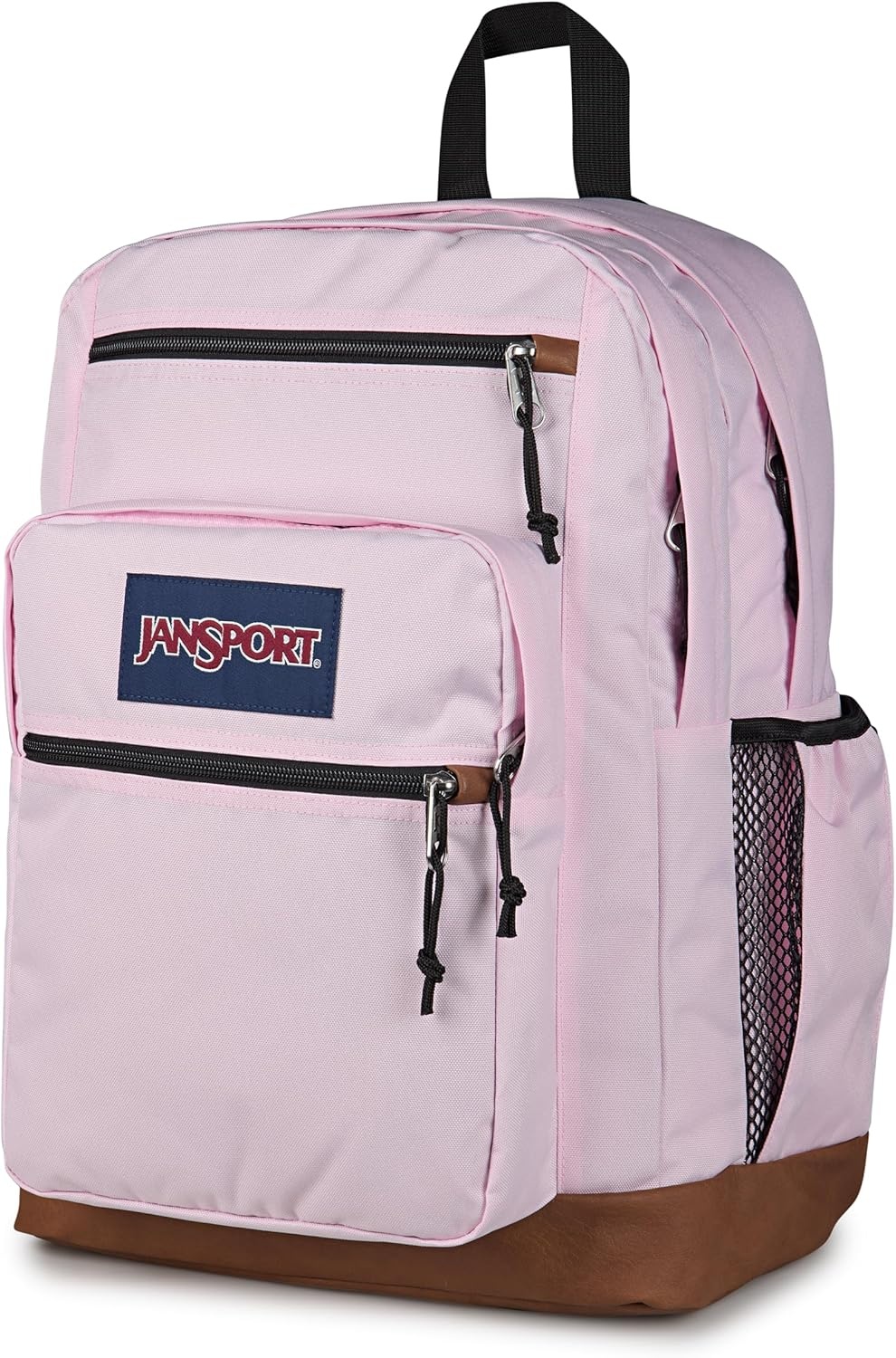 image:imageJanSport Cool Backpack with 15inch Laptop Sleeve Large Computer Bag Rucksack with 2 Compartments Ergonomic Straps Faded SagePink Ice