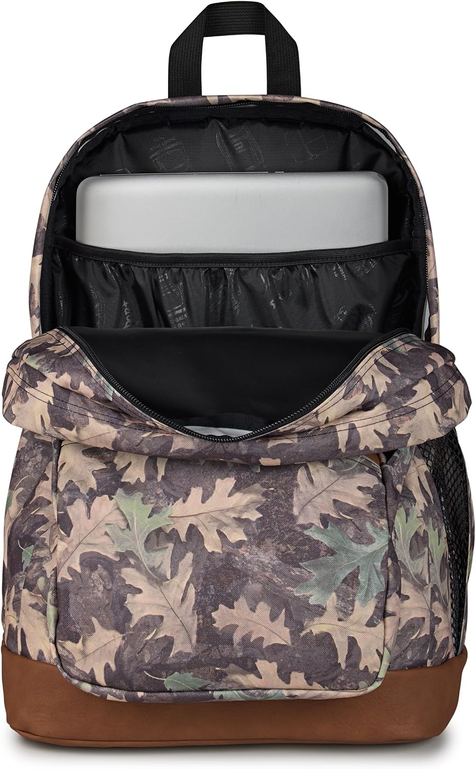 image:imageJanSport Cool Backpack with 15inch Laptop Sleeve Large Computer Bag Rucksack with 2 Compartments Ergonomic Straps Faded SageWoodland Camo GreenGreyCharcoal