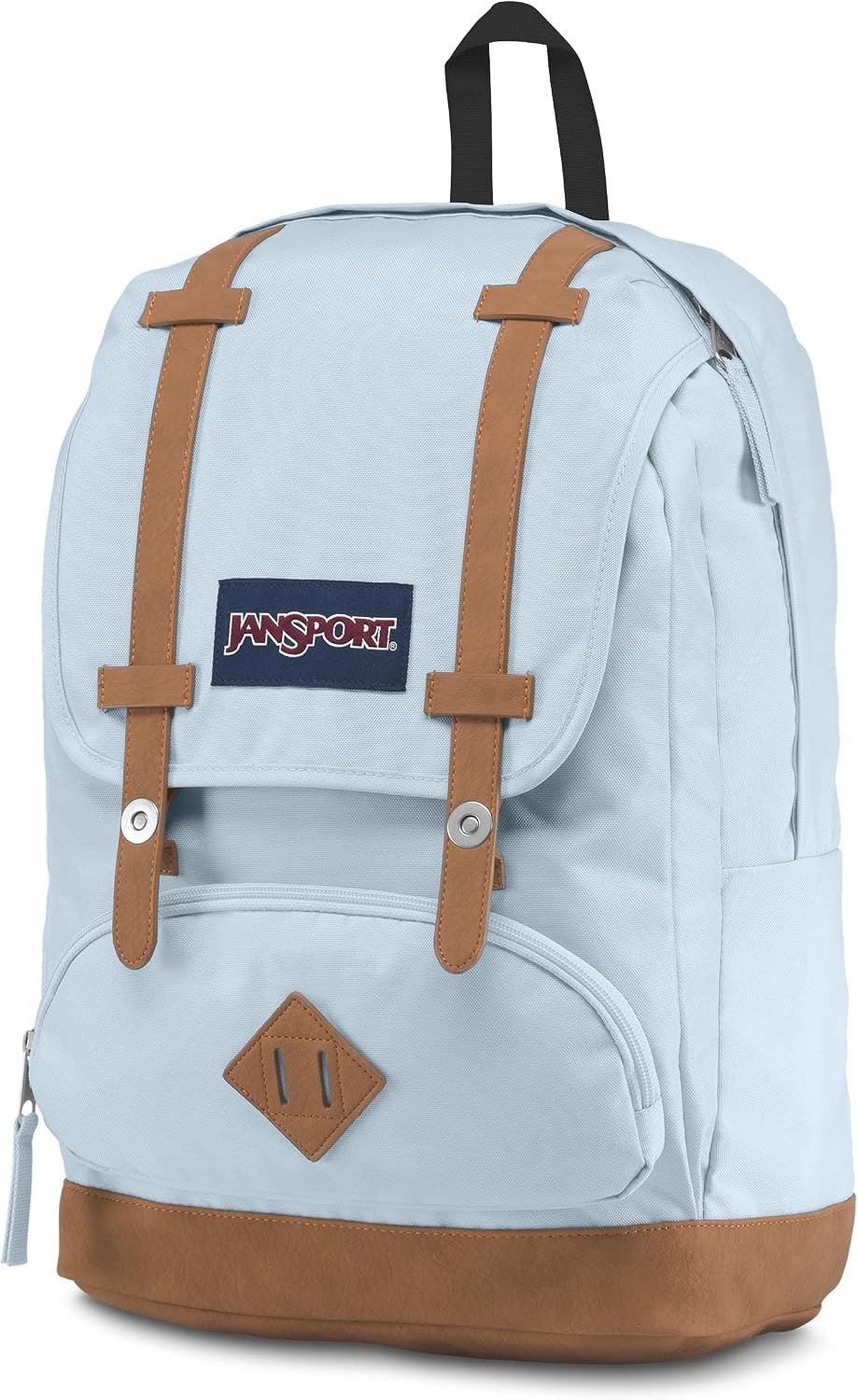 image:imageJanSport Cortlandt Laptop Backpack Navy 15 Laptop SleeveSynthetic Leather Shoulder Computer Bag with Large Compartment Padded Straps Rucksack for Men WomenBlue Dusk