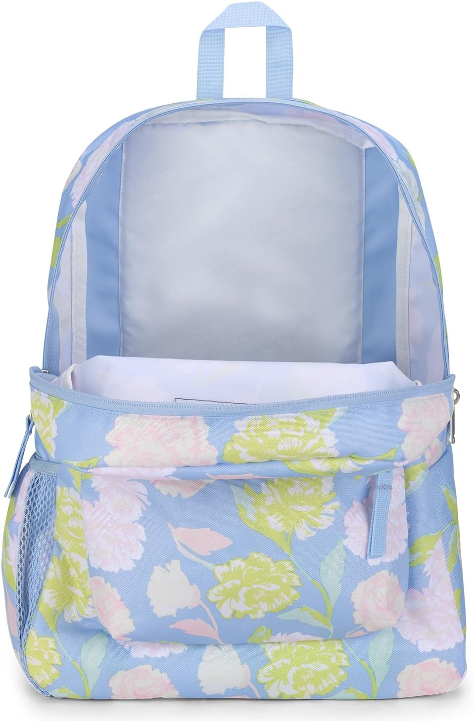 image:imageJanSport Cross Town Backpack 17 x 125 x 6 Simple Bag for Everyone with 1 Main Compartment Front Utility Pocket Premium Class Accessories BlackAutumn Tapestry Hydrangea
