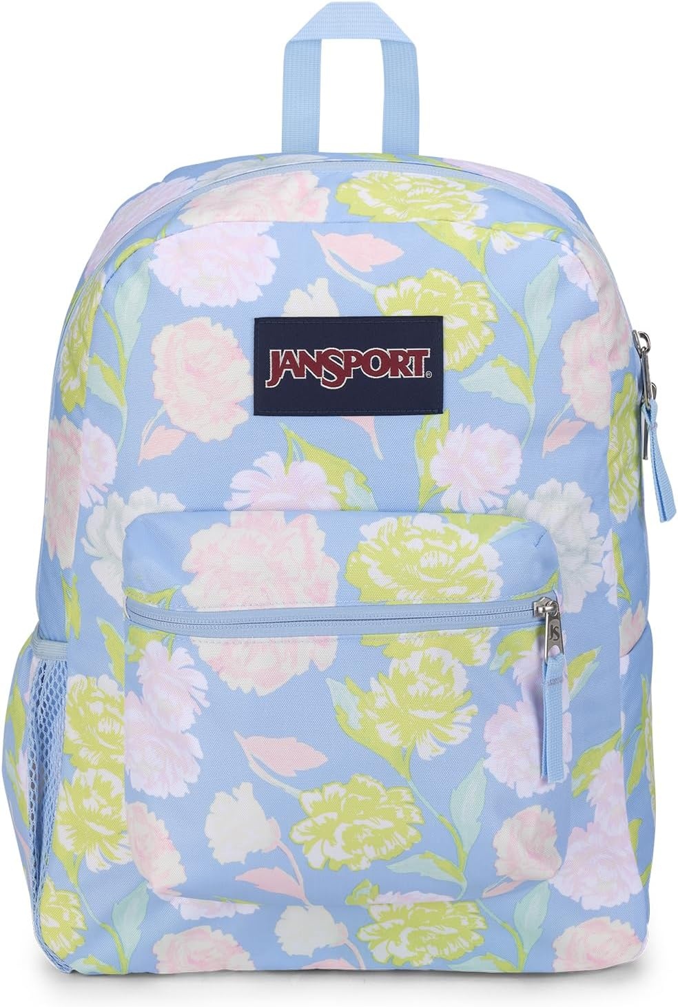 image:imageJanSport Cross Town Backpack 17 x 125 x 6 Simple Bag for Everyone with 1 Main Compartment Front Utility Pocket Premium Class Accessories BlackAutumn Tapestry Hydrangea