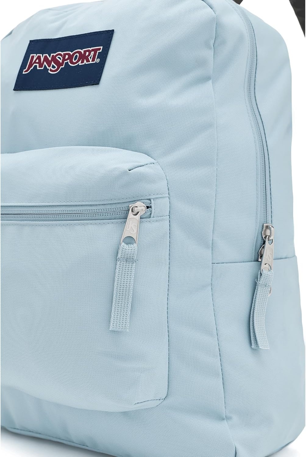 image:imageJanSport Cross Town Backpack 17 x 125 x 6 Simple Bag for Everyone with 1 Main Compartment Front Utility Pocket Premium Class Accessories BlackBlue Dusk