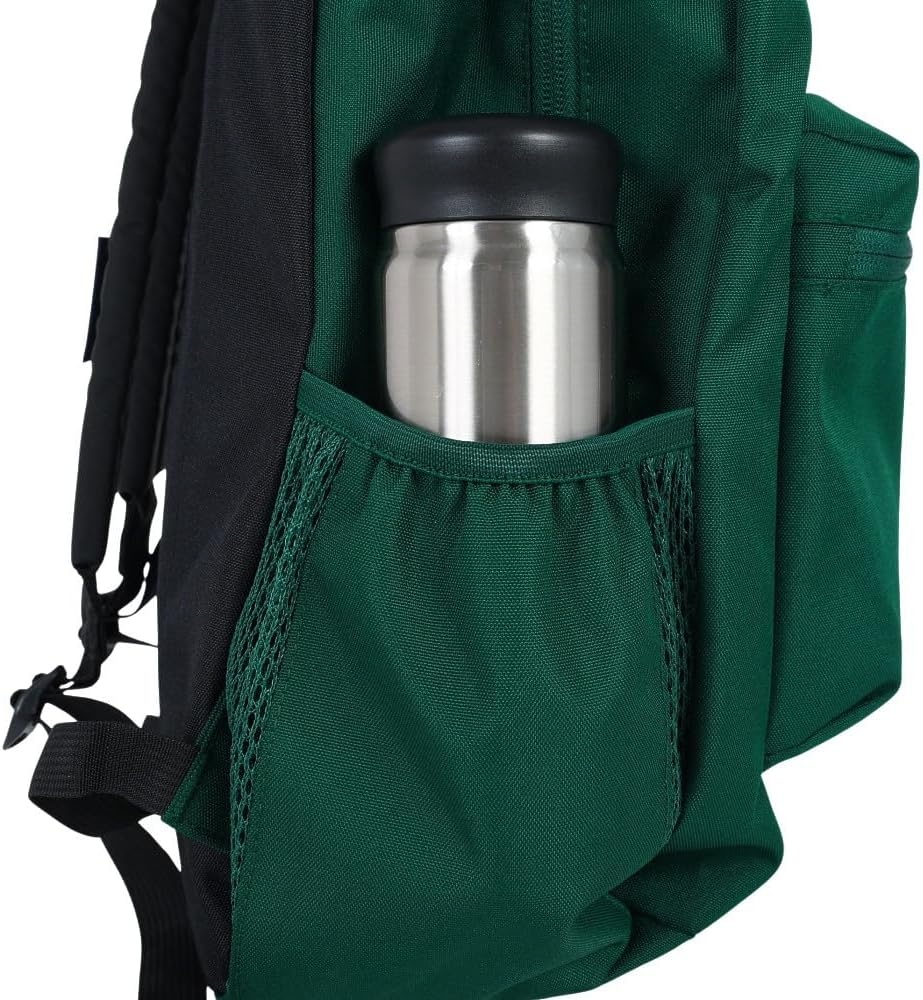 image:imageJanSport Cross Town Backpack 17 x 125 x 6 Simple Bag for Everyone with 1 Main Compartment Front Utility Pocket Premium Class Accessories BlackDeep Juniper