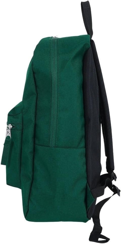 image:imageJanSport Cross Town Backpack 17 x 125 x 6 Simple Bag for Everyone with 1 Main Compartment Front Utility Pocket Premium Class Accessories BlackDeep Juniper