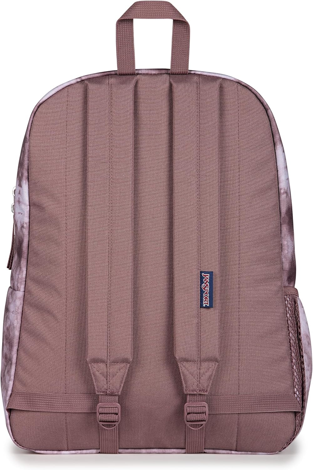 image:imageJanSport Cross Town Backpack 17 x 125 x 6 Simple Bag for Everyone with 1 Main Compartment Front Utility Pocket Premium Class Accessories BlackIce Dye Mahogany HazeWhite