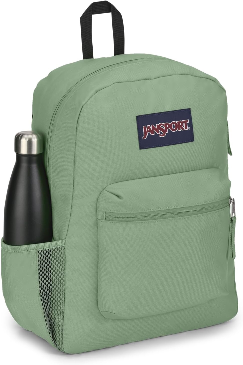 image:imageJanSport Cross Town Backpack 17 x 125 x 6 Simple Bag for Everyone with 1 Main Compartment Front Utility Pocket Premium Class Accessories BlackLoden Frost