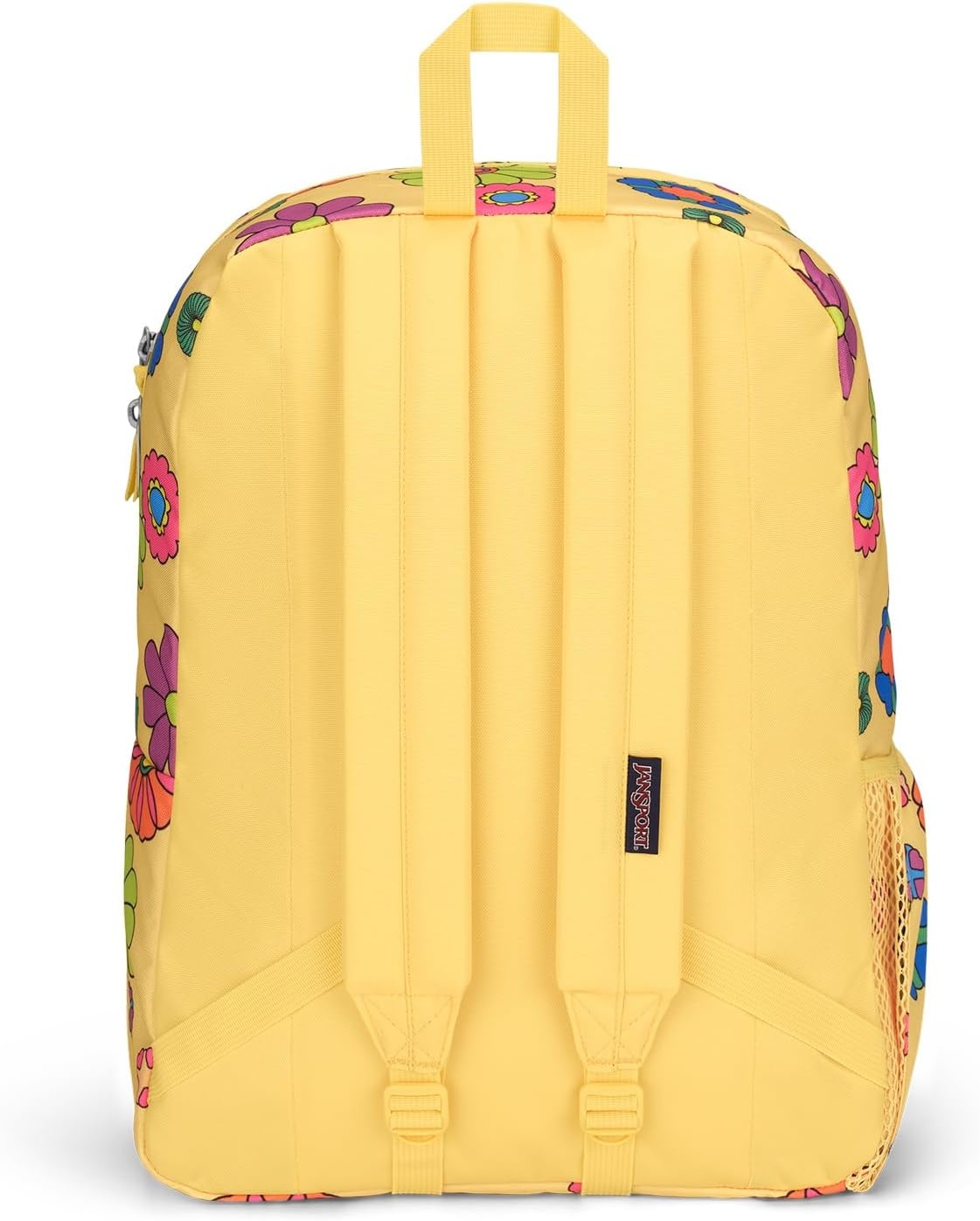image:imageJanSport Cross Town Backpack 17 x 125 x 6 Simple Bag for Everyone with 1 Main Compartment Front Utility Pocket Premium Class Accessories BlackPower to the Flower