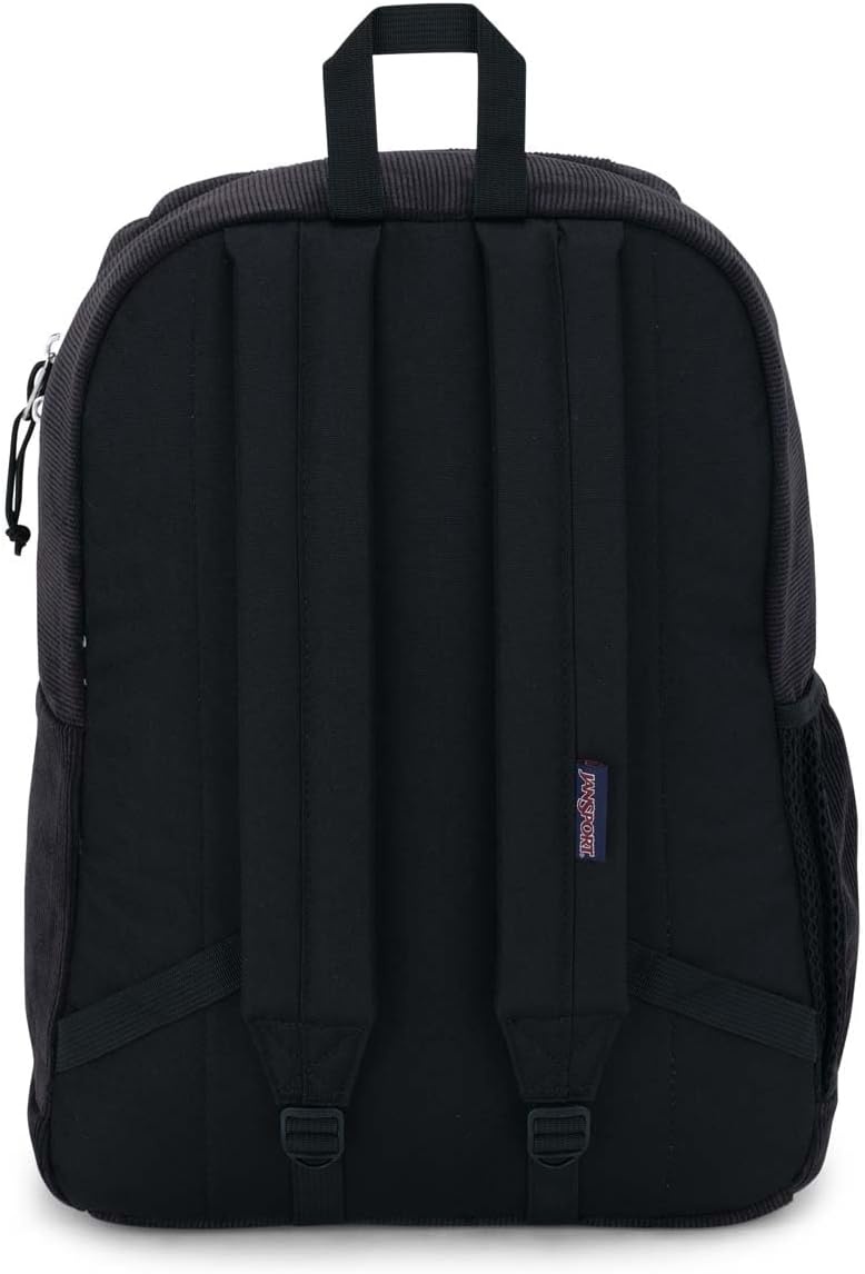 image:imageJanSport Cross Town Plus Remix Backpack Padded Back Panel Laptop Sleeve and Front Pocket Organizer Lavender Ash CorduroyBlack Corduroy