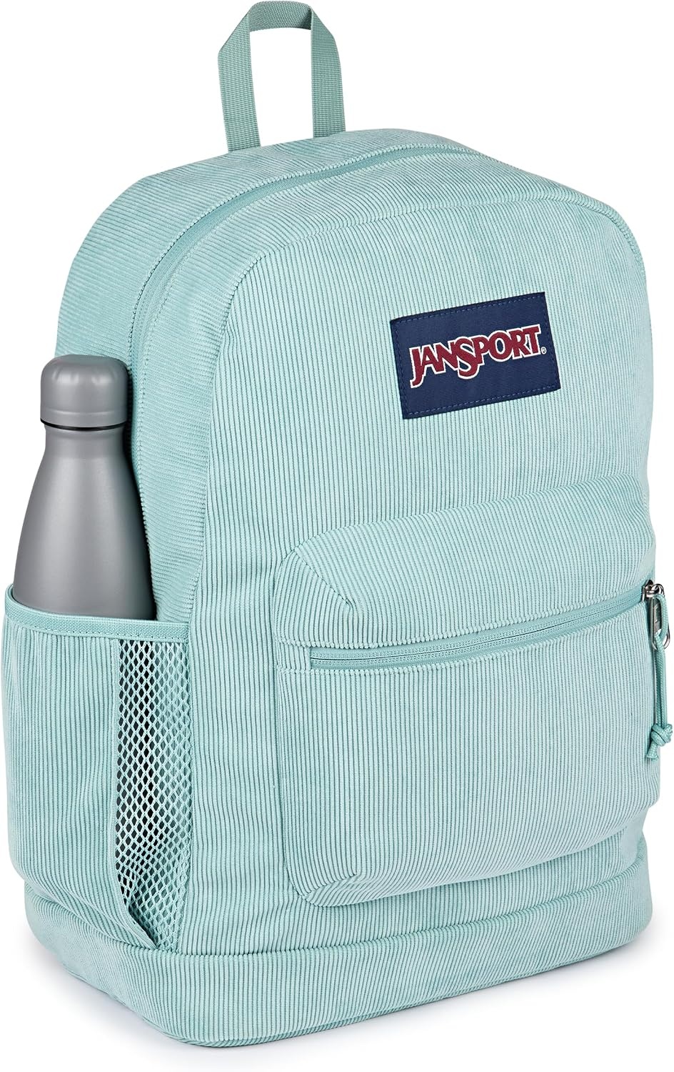 image:imageJanSport Cross Town Plus Remix Backpack Padded Back Panel Laptop Sleeve and Front Pocket Organizer Lavender Ash CorduroyFaded Sage Corduroy