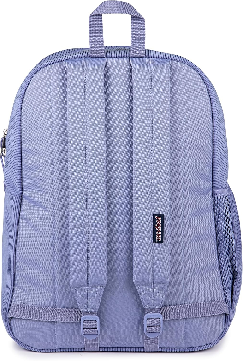 image:imageJanSport Cross Town Plus Remix Backpack Padded Back Panel Laptop Sleeve and Front Pocket Organizer Lavender Ash CorduroyLavender Ash Corduroy