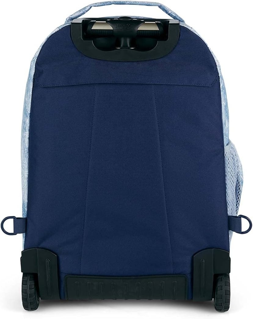 image:imageJanSport Driver 8 Rolling Backpack Wheeled Travel Bag with 15Inch Laptop Sleeve One Size NavyLucky Bandanna
