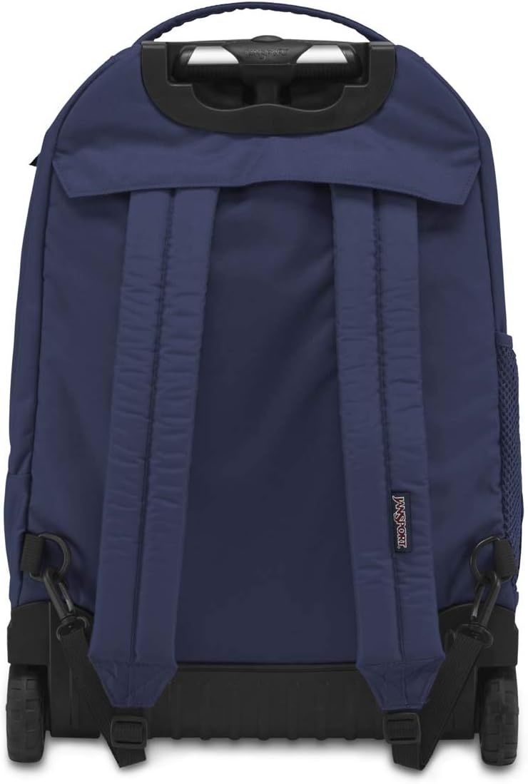 image:imageJanSport Driver 8 Rolling Backpack Wheeled Travel Bag with 15Inch Laptop Sleeve One Size NavyNavy