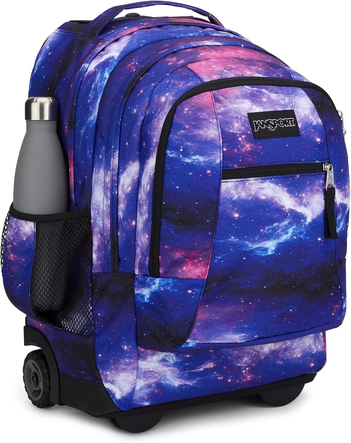 image:imageJanSport Driver 8 Rolling Backpack Wheeled Travel Bag with 15Inch Laptop Sleeve One Size NavySpace Dust