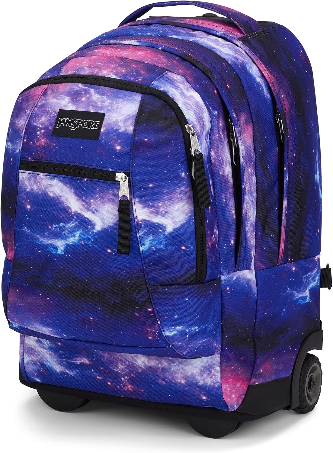 image:imageJanSport Driver 8 Rolling Backpack Wheeled Travel Bag with 15Inch Laptop Sleeve One Size NavySpace Dust