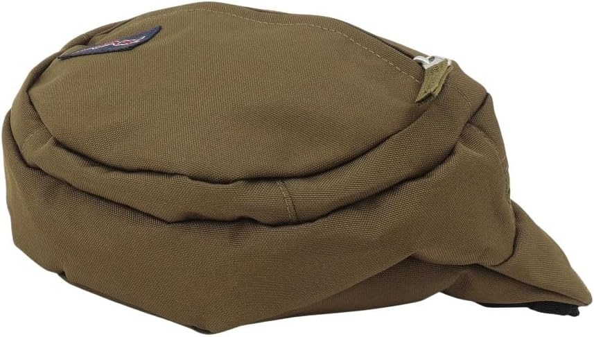 image:imageJanSport Fifth Avenue Fanny Pack Crossbody Bags for Women Men Stylish Durable Waist Bag with Adjustable Belt Main Zippered Pocket Quick Stash Pocket Travel Essentials BlackArmy Green