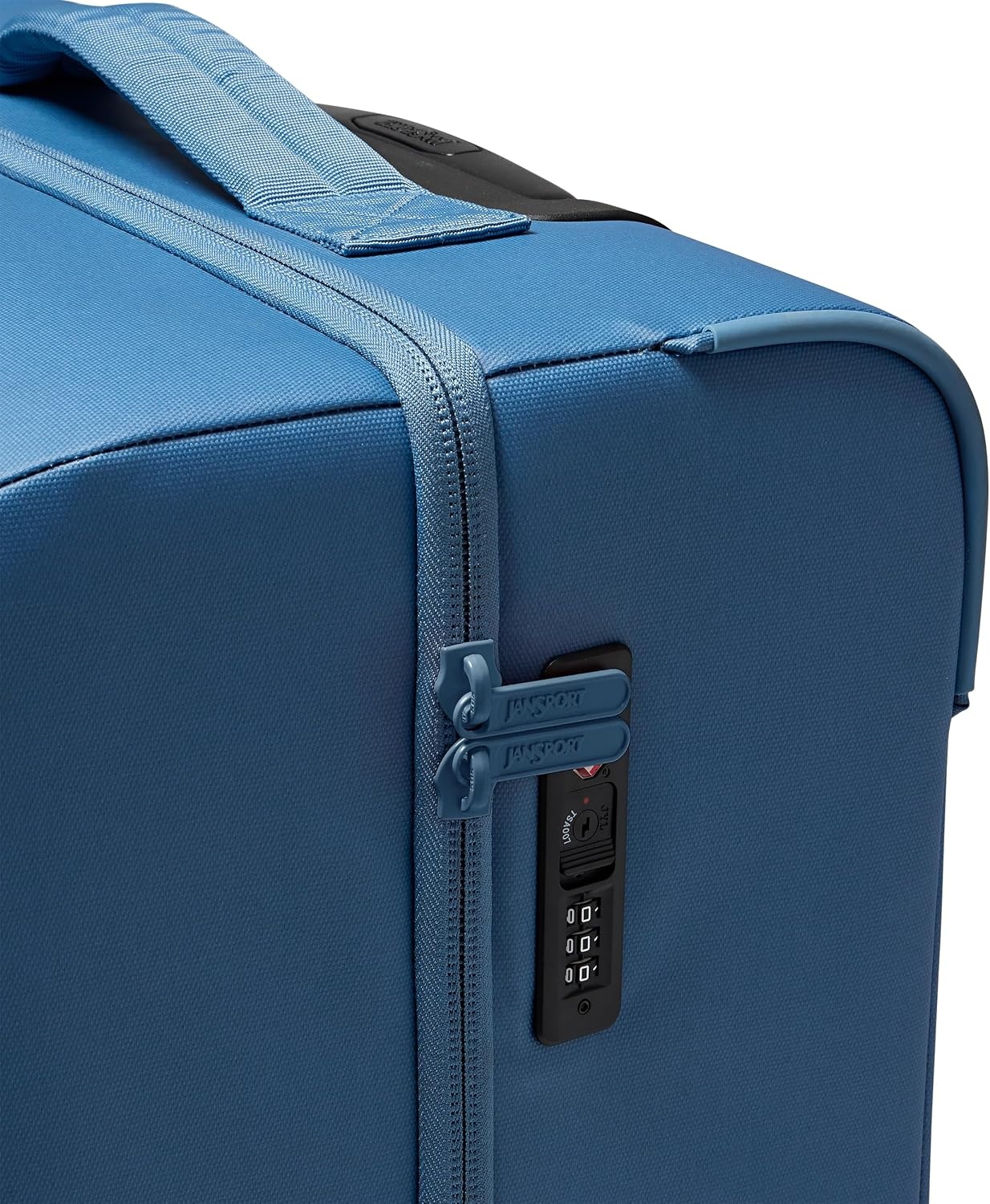 image:imageJanSport Good Latitude Carry On Spinner Suitcase 42L Water Resistant Travel Luggage with 16 Inch Laptop Sleeve Durable Lightweight Rolling Hardside Softside Carryon Bag Elemental BlueElemental Blue