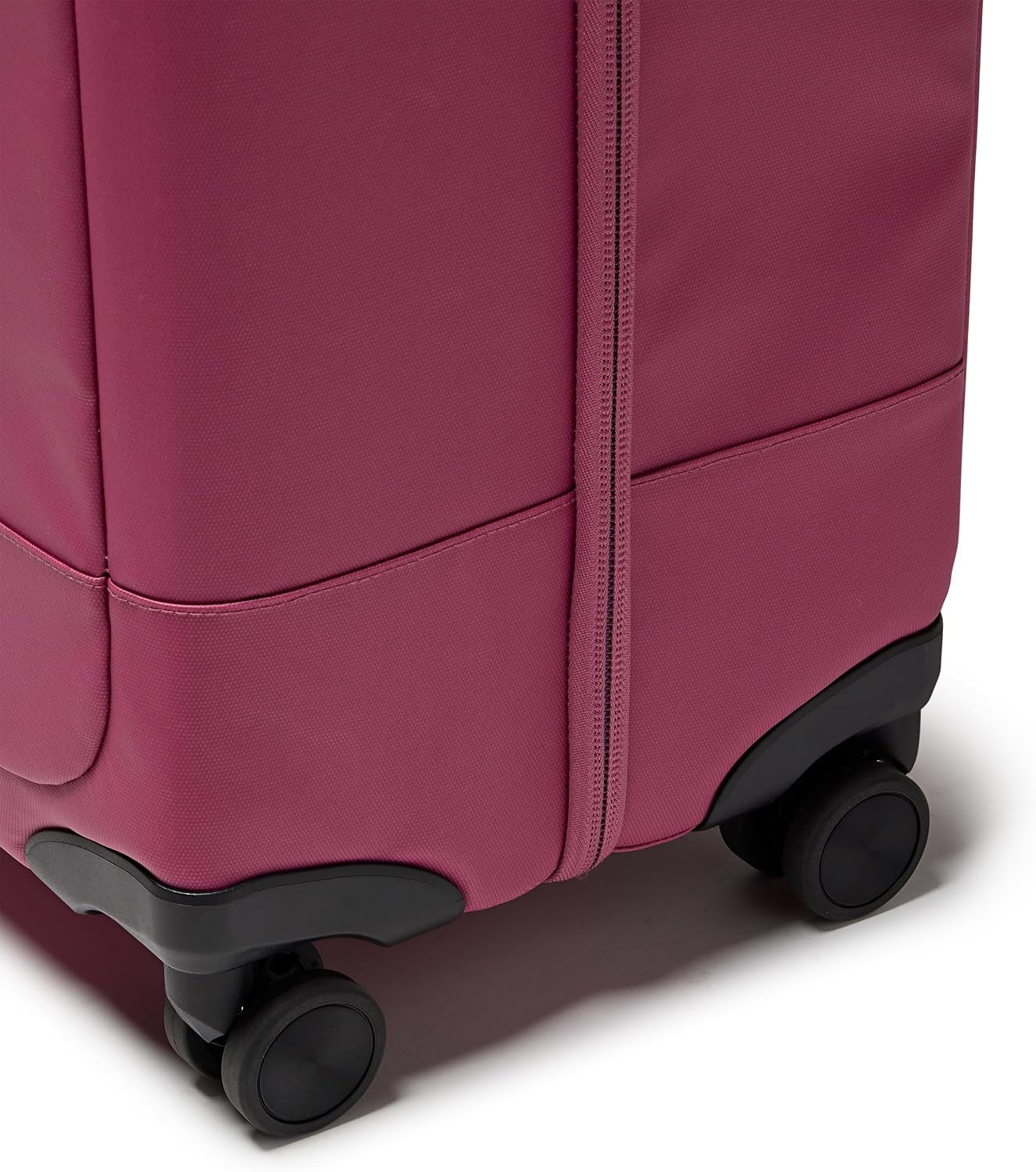 image:imageJanSport Good Latitude Carry On Spinner Suitcase 42L Water Resistant Travel Luggage with 16 Inch Laptop Sleeve Durable Lightweight Rolling Hardside Softside Carryon Bag Elemental BlueMauve Haze