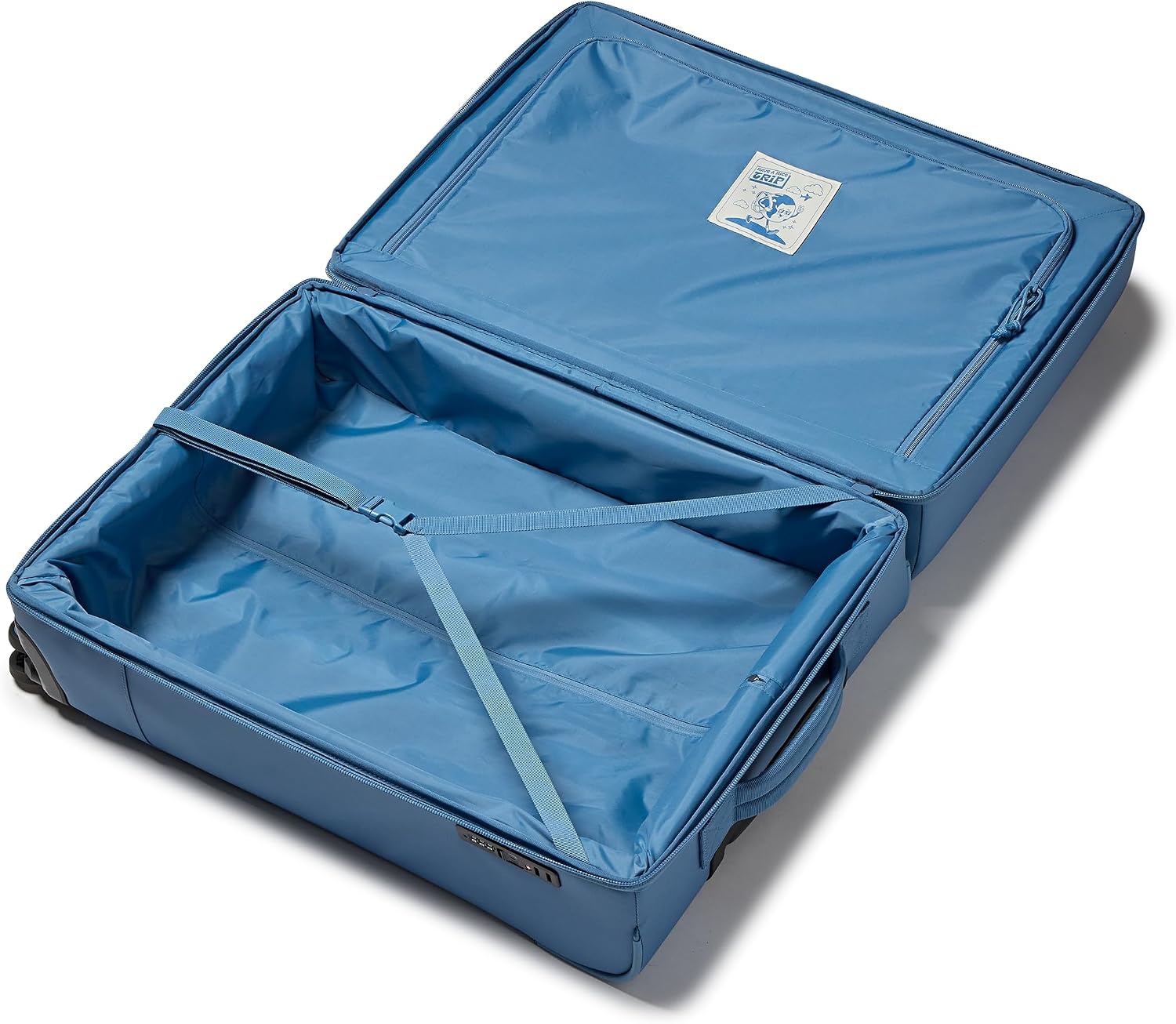 image:imageJanSport Good Latitude Carry On Spinner Suitcase 42L Water Resistant Travel Luggage with 16 Inch Laptop Sleeve Durable Lightweight Rolling Hardside Softside Carryon Bag Elemental BlueElemental Blue