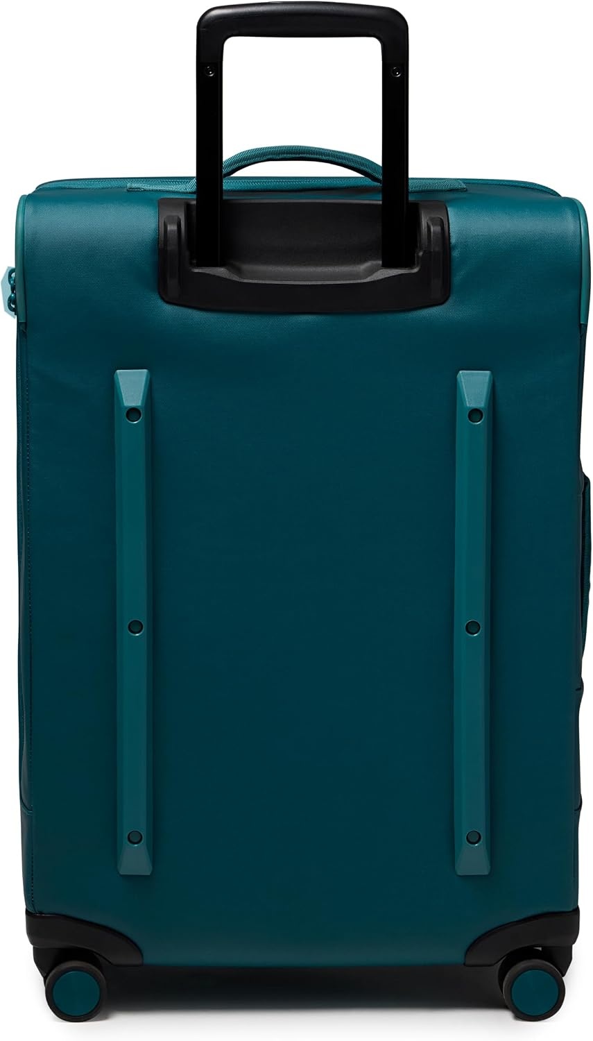 image:imageJanSport Good Latitude Carry On Spinner Suitcase 42L Water Resistant Travel Luggage with 16 Inch Laptop Sleeve Durable Lightweight Rolling Hardside Softside Carryon Bag Elemental BlueEmerald Pool