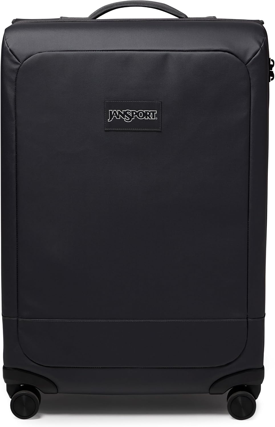 image:imageJanSport Good Latitude Carry On Spinner Suitcase 42L Water Resistant Travel Luggage with 16 Inch Laptop Sleeve Durable Lightweight Rolling Hardside Softside Carryon Bag Elemental BlueSmokey Grit
