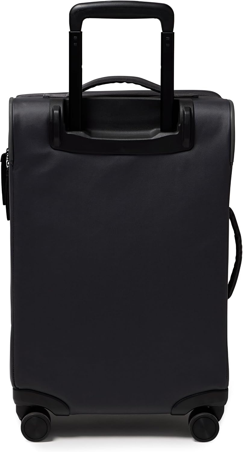image:imageJanSport Good Latitude Carry On Spinner Suitcase 42L Water Resistant Travel Luggage with 16 Inch Laptop Sleeve Durable Lightweight Rolling Hardside Softside Carryon Bag Elemental BlueSmokey Grit