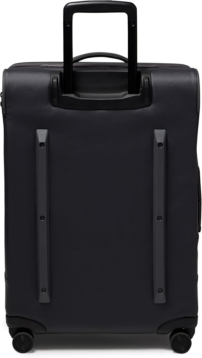 image:imageJanSport Good Latitude Carry On Spinner Suitcase 42L Water Resistant Travel Luggage with 16 Inch Laptop Sleeve Durable Lightweight Rolling Hardside Softside Carryon Bag Elemental BlueSmokey Grit