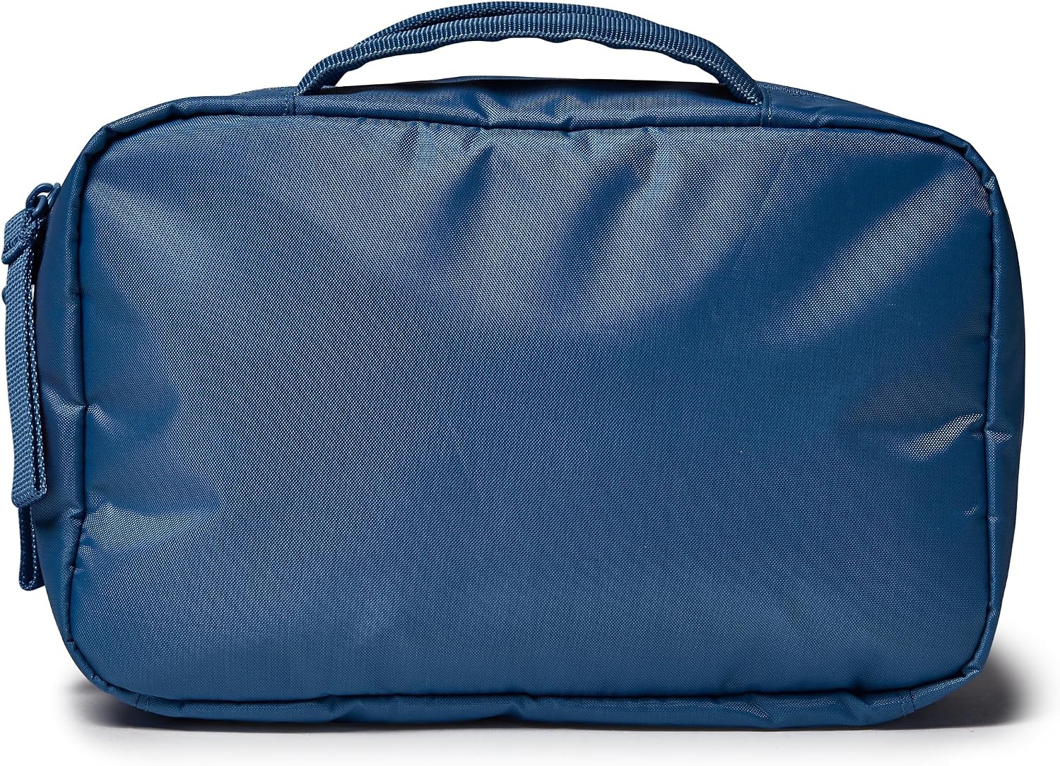 image:imageJanSport Good Latitude Hanging Toiletry Bag for Travel Accordion Cosmetic Case with Waterproof Toothbrush Pocket Hygiene Organizer 6L Smokey GritElemental Blue