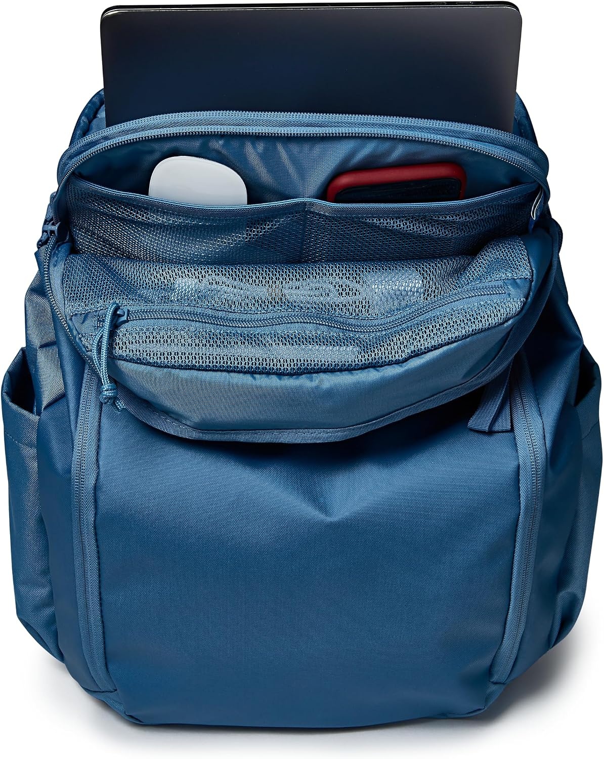 image:imageJanSport Good Latitude Travel Pack 30L WaterResistant Carry On Backpack 16 Inch Padded Laptop Sleeve amp Luggage Strap Weekender Bag Smokey GritElemental Blue