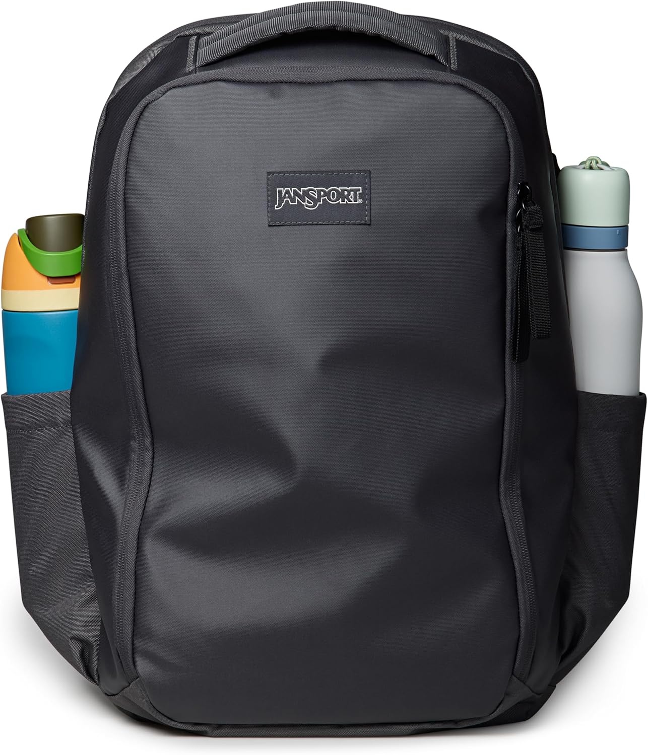 image:imageJanSport Good Latitude Travel Pack 30L WaterResistant Carry On Backpack 16 Inch Padded Laptop Sleeve amp Luggage Strap Weekender Bag Smokey GritSmokey Grit