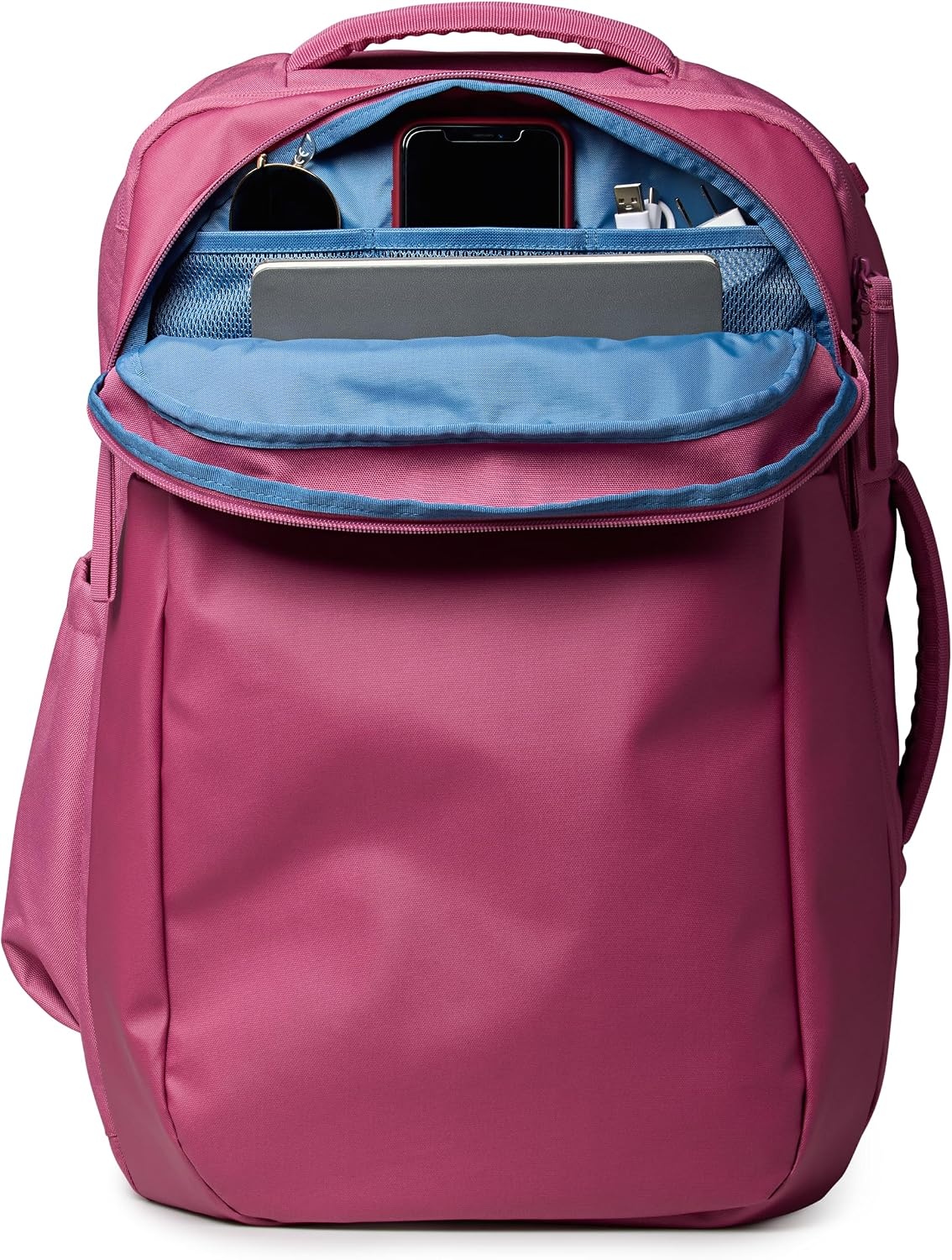 image:imageJanSport Good Latitude Travel Pack 40L Large Carry On Backpack AntiTheft Zippers amp 16 Inch Laptop Sleeve Weekender Bag for Travel Smokey GritMauve Haze