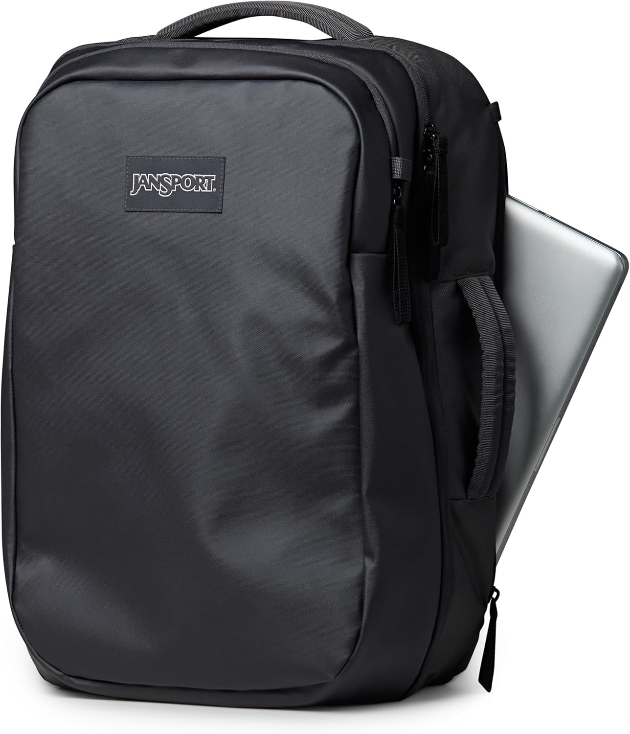 image:imageJanSport Good Latitude Travel Pack 40L Large Carry On Backpack AntiTheft Zippers amp 16 Inch Laptop Sleeve Weekender Bag for Travel Smokey GritSmokey Grit