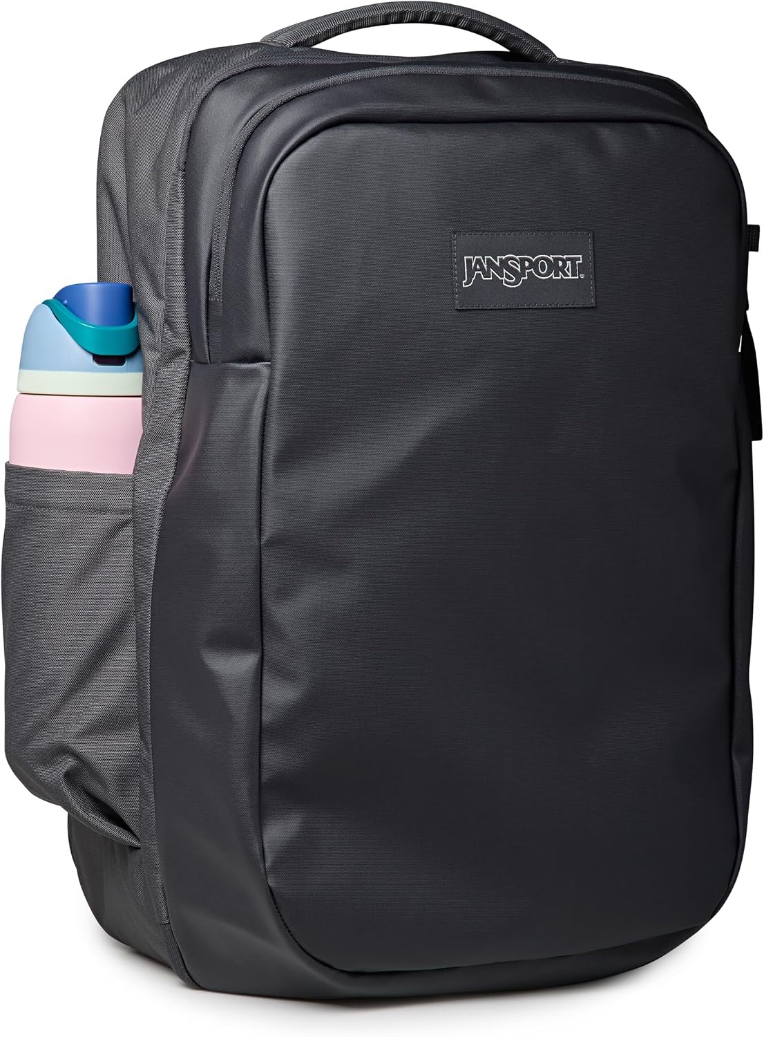 image:imageJanSport Good Latitude Travel Pack 40L Large Carry On Backpack AntiTheft Zippers amp 16 Inch Laptop Sleeve Weekender Bag for Travel Smokey GritSmokey Grit