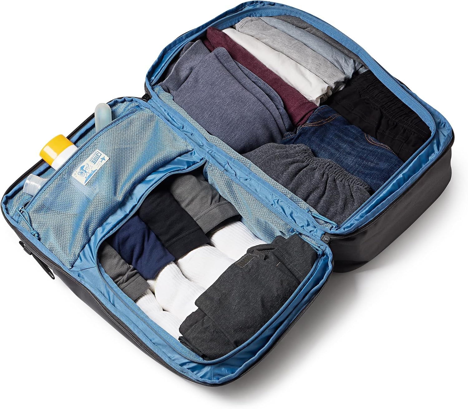 image:imageJanSport Good Latitude Travel Pack 40L Large Carry On Backpack AntiTheft Zippers amp 16 Inch Laptop Sleeve Weekender Bag for Travel Smokey GritSmokey Grit