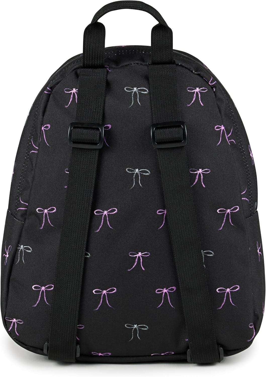 image:imageJanSport Half Pint Mini Backpack 102 L Durable Mini Bag Purse with Adjustable Shoulder Straps Single Main Compartment Zippered Stash Pocket BlackBad Bows