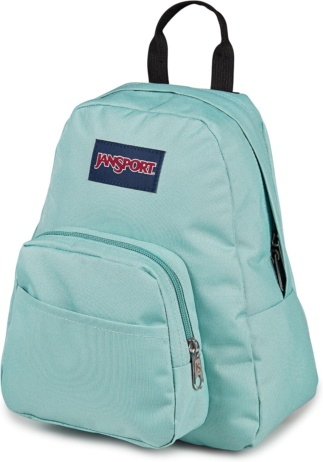 image:imageJanSport Half Pint Mini Backpack 102 L Durable Mini Bag Purse with Adjustable Shoulder Straps Single Main Compartment Zippered Stash Pocket BlackFaded Sage