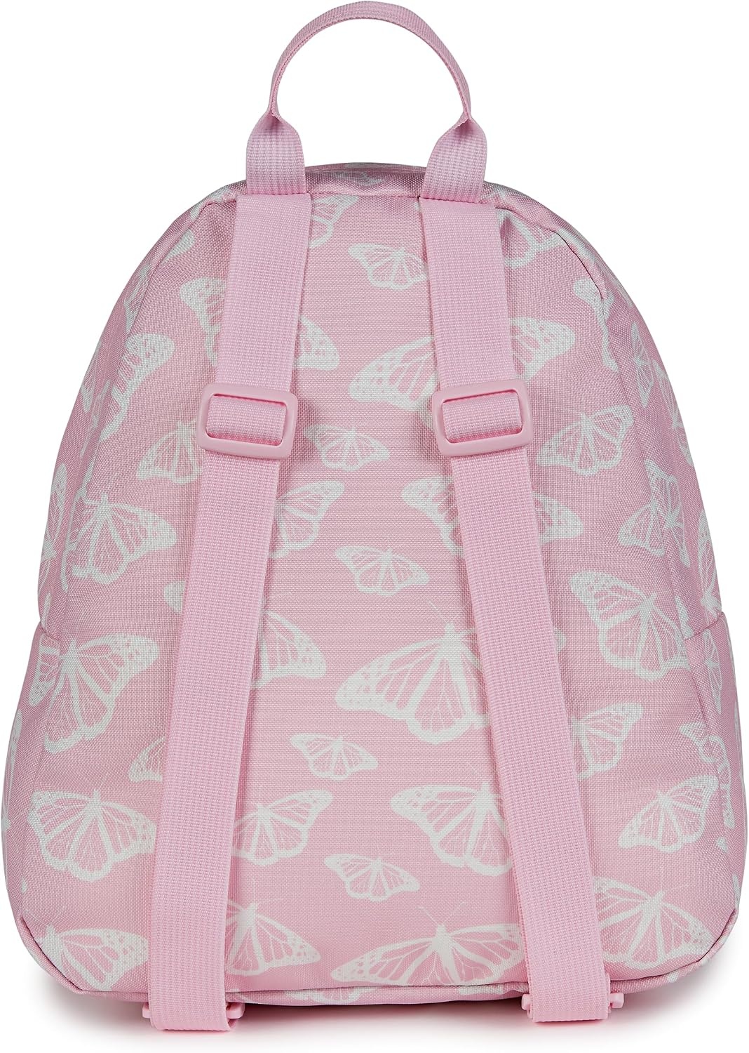 image:imageJanSport Half Pint Mini Backpack 102 L Durable Mini Bag Purse with Adjustable Shoulder Straps Single Main Compartment Zippered Stash Pocket BlackFlutter By Pink IceWhitePink Ice