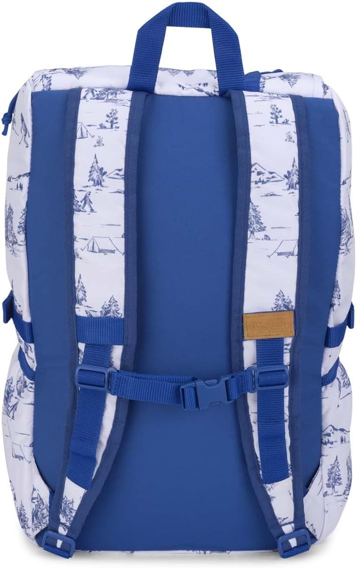 image:imageJanSport Hatchet Backpack 15inch Padded Laptop Compartment Dual Water Bottle Pockets Side Compression Straps BlackLost Sasquatch