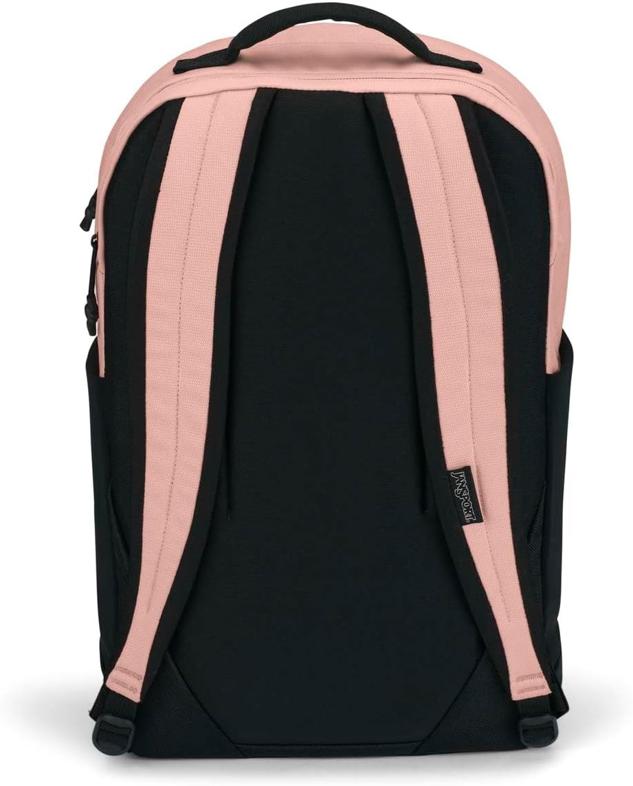 image:imageJanSport Inbound Pack Large Main Compartment Dual Water Bottle Pockets and Dedicated 15Inch Padded Laptop Pocket Cargo GreenMisty Rose
