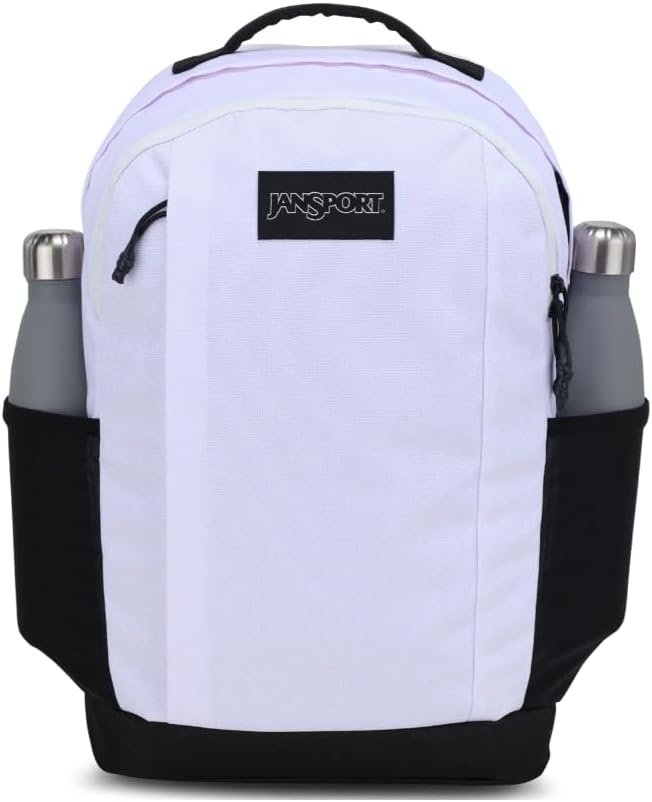 image:imageJanSport Inbound Pack Large Main Compartment Dual Water Bottle Pockets and Dedicated 15Inch Padded Laptop Pocket Cargo GreenWhite