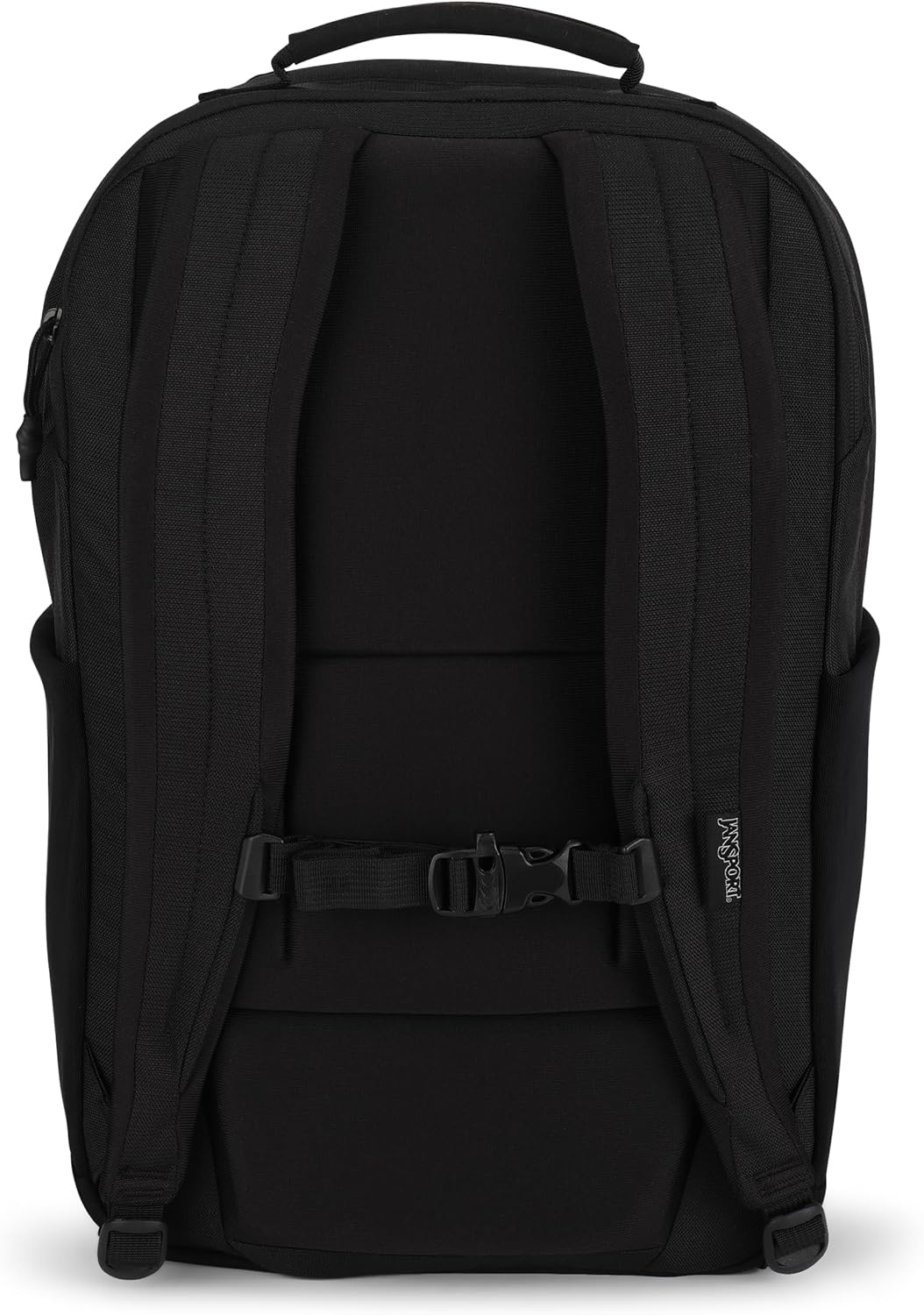 image:imageJanSport Landings Pack Large Backpack with Soft Back Panel Dual Water Bottle Pockets 15Inch Padded Laptop Compartment WhiteBlack
