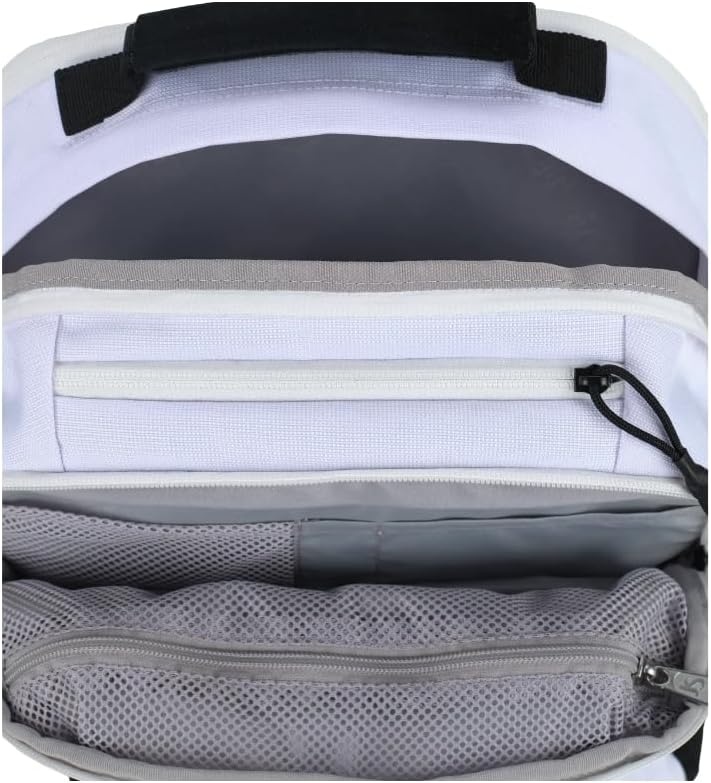 image:imageJanSport Landings Pack Large Backpack with Soft Back Panel Dual Water Bottle Pockets 15Inch Padded Laptop Compartment WhiteWhite