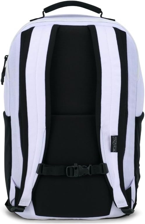 image:imageJanSport Landings Pack Large Backpack with Soft Back Panel Dual Water Bottle Pockets 15Inch Padded Laptop Compartment WhiteWhite