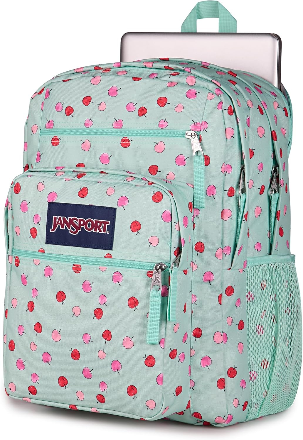 image:imageJanSport Laptop Backpack Computer Bag with 2 Compartments Ergonomic Shoulder Straps 15 Laptop Sleeve Haul Handle Vortex VoyageApple Orchard Magic