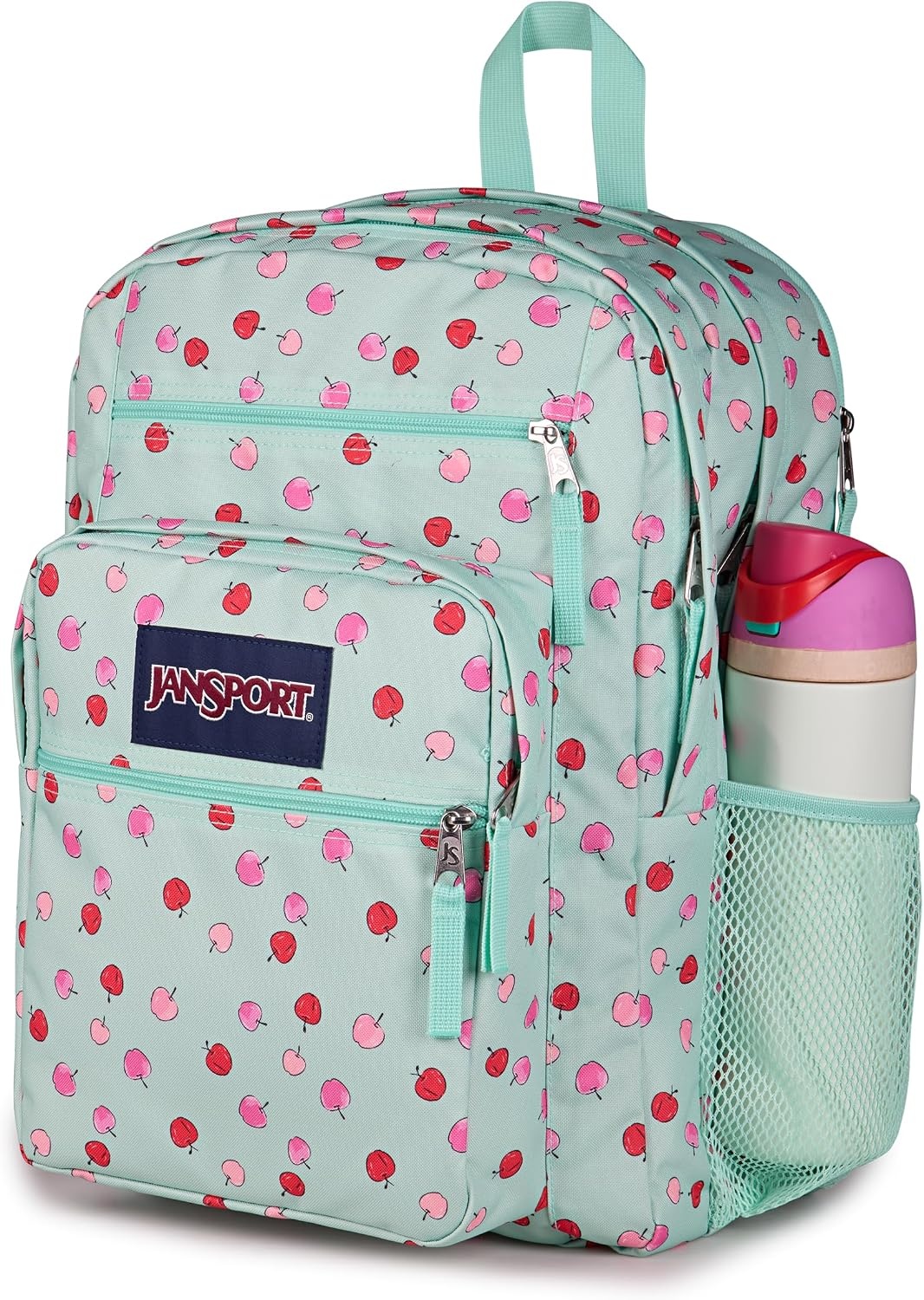 image:imageJanSport Laptop Backpack Computer Bag with 2 Compartments Ergonomic Shoulder Straps 15 Laptop Sleeve Haul Handle Vortex VoyageApple Orchard Magic