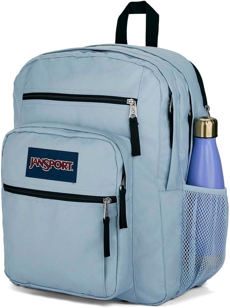 image:imageJanSport Laptop Backpack Computer Bag with 2 Compartments Ergonomic Shoulder Straps 15 Laptop Sleeve Haul Handle Vortex VoyageBlue Dusk